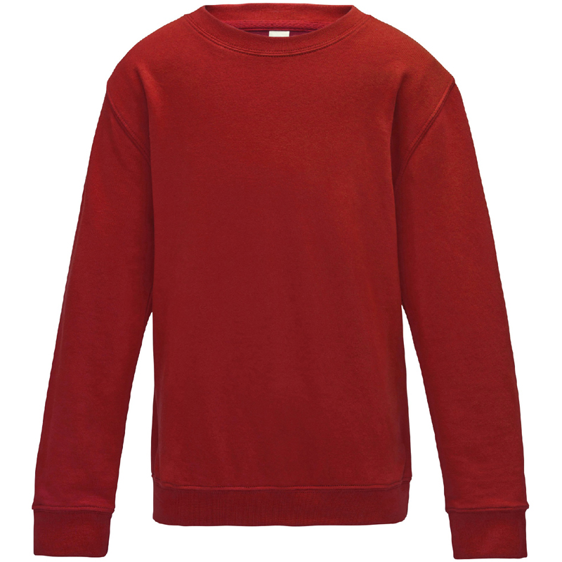 Solid Crewneck Sweatshirt